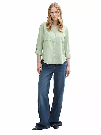 TOM TAILOR | Bluse | hellgrün